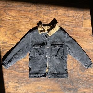 zara toddler jean jacket